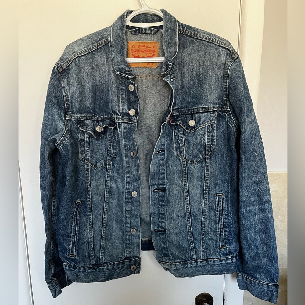 Levi's Blue Denim Jacket for Men